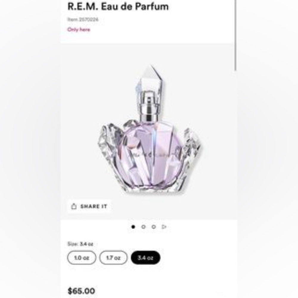 Ariana Grande R.E.M eau de parfum